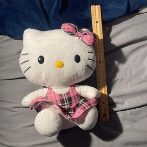Hello Kitty Plush Toy with Pink Dress